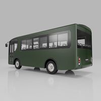 DAOD Nouveau Bus Électrique de Luxe 30 Places avec Batterie au Lithium Fer Phosphate Intérieur Personnalisé Navette pour Passagers
