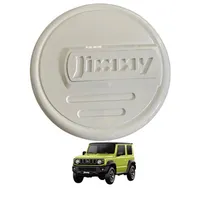 Housse de pneu de secours en ABS noir pour Jimny JB74 JB64 de 2020 à 2025