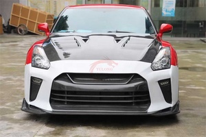 ชุดแต่งสไตล์ <span class=keywords><strong>Top</strong></span> <span class=keywords><strong>Secret</strong></span> สำหรับ Nissan GTR <span class=keywords><strong>R35</strong></span> ทำจากวัสดุกึ่งคาร์บอนไฟเบอร์ ประกอบด้วยกันชนหน้า กันชนหลัง สเกิร์ตข้าง สปอยเลอร์ฝากระโปรง - Product Image 2