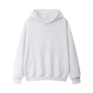 Pull à capuche en coton 100% de haute qualité, couleurs personnalisées, coupe classique, imprimé en relief, logo personnalisé, pour homme, automne, salle de sport, vente chaude - Product Image 4
