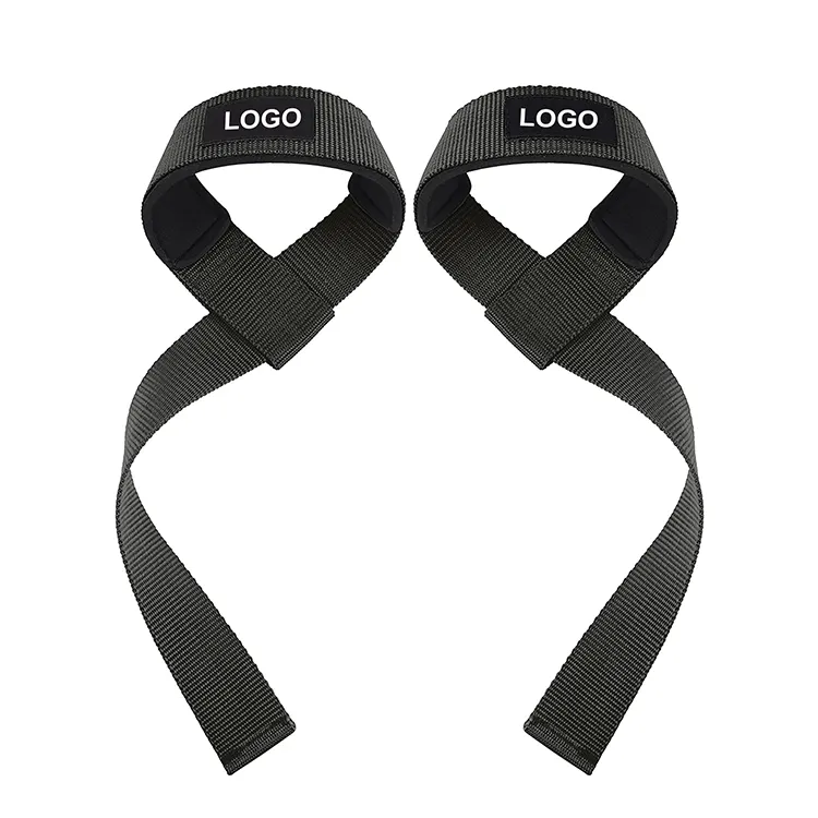 New Arrival High Quality Heavy Duty Cotton Weight Lifting Straps For Workout Fitness Strength Training Gym Wrist Wraps Support