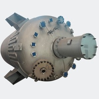 Cuve de réaction industrielle à double enveloppe de 8000 L avec agitateur, cuve de fermentation, réacteur en acier inoxydable