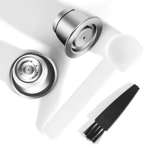 ICafilas — capsules de café pour <span class=keywords><strong>Nespresso</strong></span>, dosette <span class=keywords><strong>rechargeable</strong></span>, en acier inoxydable, Espresso, filtres - Product Image 3