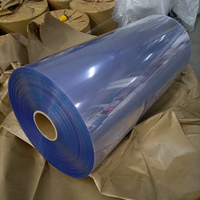 Film en PVC transparent personnalisé, film souple en rouleau, film PVC transparent flexible en rouleau pour l'emballage, emballage de palettes
