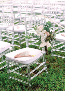 Chaise élégante de <span class=keywords><strong>mariage</strong></span> Chiavari en acrylique et cristal clair pour banquet de <span class=keywords><strong>mariage</strong></span>, hôtel, intérieur et extérieur de luxe - Product Image 3
