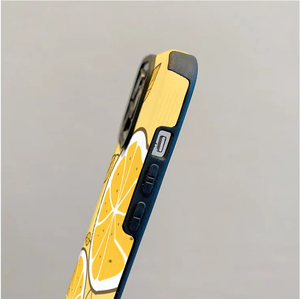 Nouvelle <span class=keywords><strong>coque</strong></span> de téléphone portable en cuir artificiel TPU avec impression de feuilles de <span class=keywords><strong>citron</strong></span> jaune pour <span class=keywords><strong>iPhone</strong></span> X Xr <span class=keywords><strong>11</strong></span> 12 13 14 15 16 17 18 Pro Max - Product Image 5