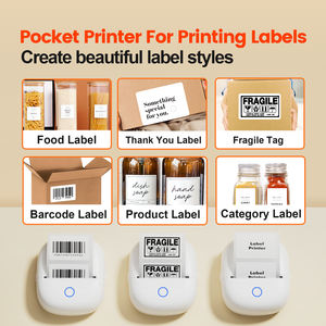 LUCK JINGLE Impresora Térmica Directa Mini de 58mm para Etiquetas, Retratos de IA, Anime, Nombres de Niños, Etiquetas de Fecha para Alimentos, Personalización de Fábrica OEM ODM - Product Image 5