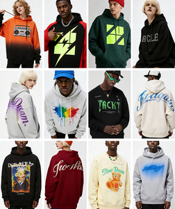 Sweat-shirt surdimensionné personnalisé vintage délavé à l'acide en coton épais et polaire, effet délavé, pull-over streetwear <span class=keywords><strong>pour</strong></span> femme, OEM - Product Image 3