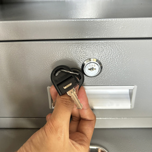 2 Giờ Chống Cháy Key Khó<span class=keywords><strong>a</strong></span> Thép An Toàn Hộp Nhiệm Vụ Nặng Nề Cho Ngân Hàng Nhà Khách Sạn An Ninh Lưu Trữ - Product Image 5