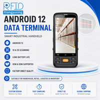 Escáner de Código de Barras PDA con Android 12, IP65, Computadora Portátil de 5 Pulgadas para Mensajería, WIFI, 4G, Bluetooth, Resistente y Duradera