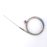 Termopar Blindado Tipo K YHKJ WRNK-191, Sensor de Temperatura de Sonda, Termorresistencia PT100/E/J