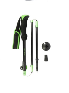 Ultralight 3K karbon Fiber teleskopik <span class=keywords><strong>Nordic</strong></span> yürüyüş yürüyüş çubukları ayarlanabilir yürüyüş koşu yürüyüş sopaları EVA kolu ile - Product Image 2