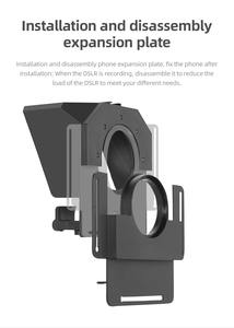 Mini-téléprompteur portable Ambitful pour enregistrement sur téléphone et appareil photo reflex numérique, avec télécommande - Product Image 5