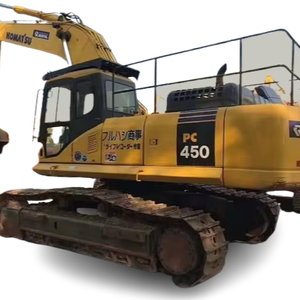 L'excavatrice utilisée par KOMATSU Pc450 a utilisé des machines et équipement de construction à vendre avec le rendement élevé - Product Image 1