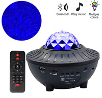 Projecteur de lumière nocturne Ramadan Star avec design de dôme lumineux LED pour enfants - Utilisation en chambre d'hôtel postmoderne