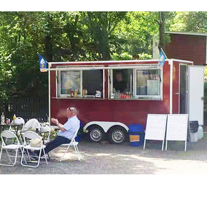Fast-food-rimorchio Piccolo Elettrico Cibo Rimorchio Proprio Cibo Rimorchio del Camion <span class=keywords><strong>Bus</strong></span> di <span class=keywords><strong>Londra</strong></span> - Product Image 1