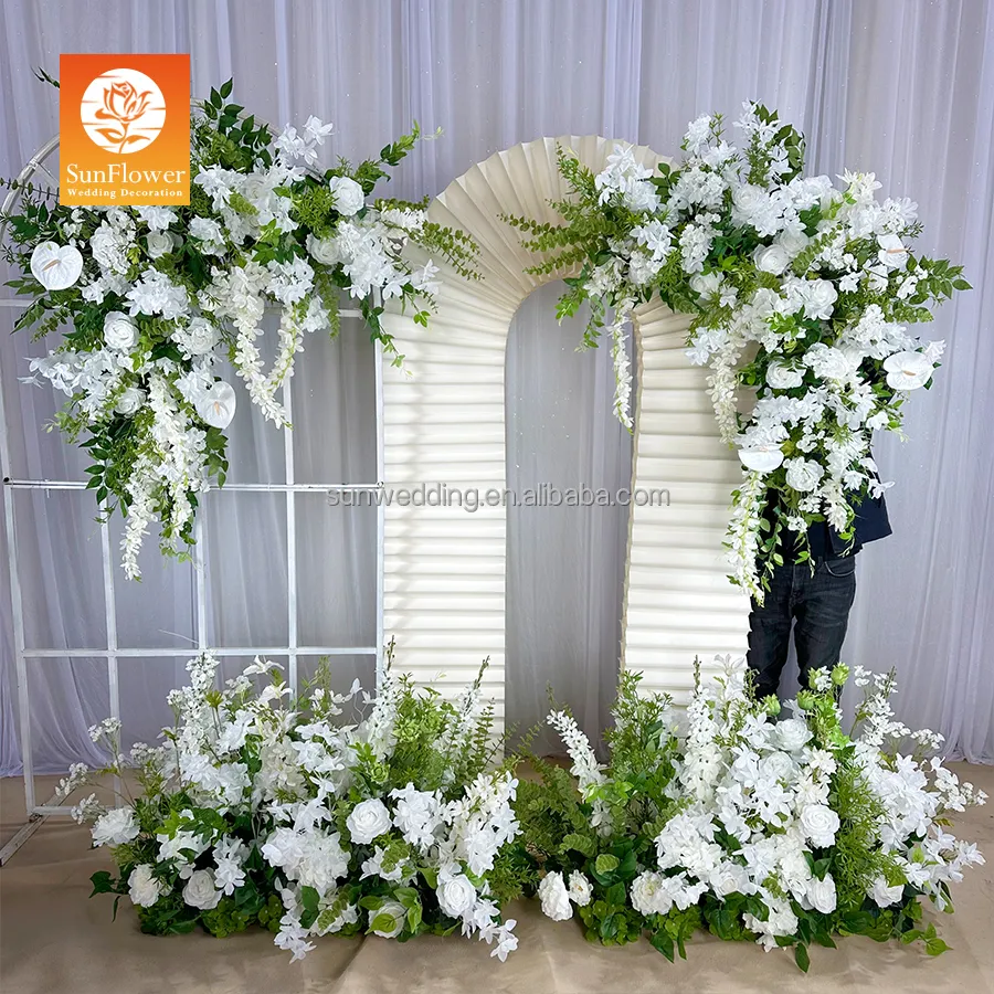 Sunwedding Wedding Decoration Artificial Wedding Arch Flowers for Wedding Arch Backdrop