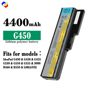 L08s6y02 G450 Pin máy tính xách tay cho Lenovo G430 G450 G455 G530 G550 G555 3000 B460 B550 pin Lithium ion - Product Image 2