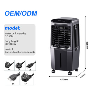 Aires Acondicionados Portátiles Eléctricos Desmontables <span class=keywords><strong>con</strong></span> Control Remoto de Corriente Continua y 3 Velocidades para el Hogar - Product Image 2