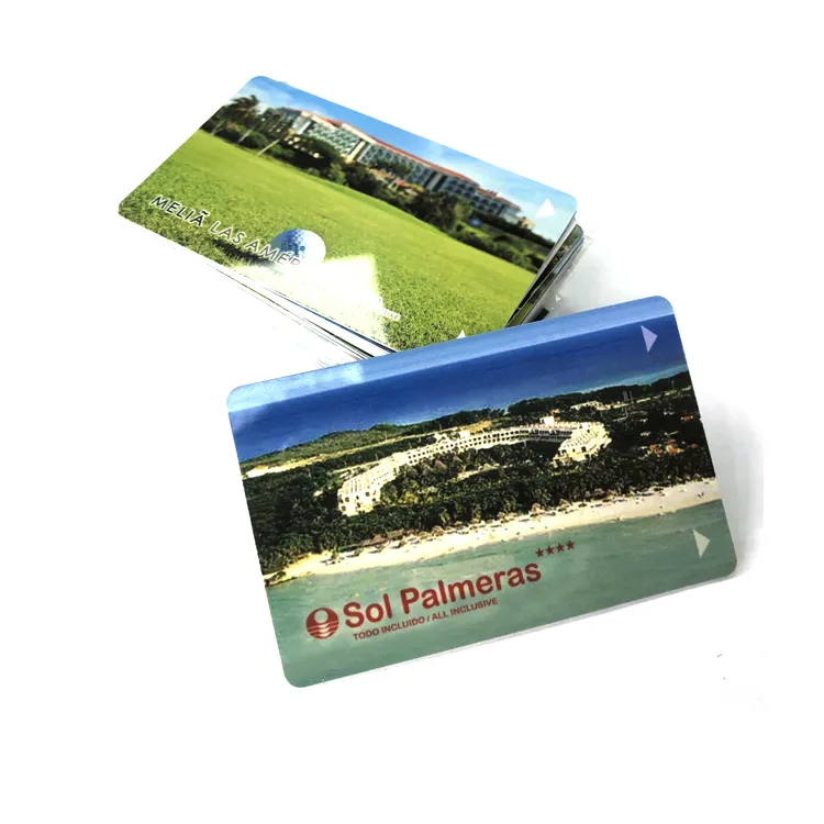 Programmable 13.56MHz Contactless PVC Plastic Smart chip rfid card for Hotel Key Access Control