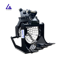 Solution tout-en-un pour les godets de criblage rotatifs et les godets de criblage rotatifs, directement de l'usine, avec certifications CE et ISO, pour micro-pelles