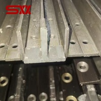 Riel Guía en T para Elevador, Directo de Fábrica, Acero al Carbono T50 T70 T75 T89, Piezas de Repuesto para Eje de Elevador, Guía Sólida de Alta Precisión