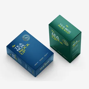 Wholesale custom folding cartons face eye cream skin care serum box packaging paper box