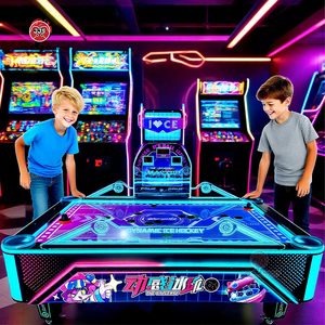Machine <span class=keywords><strong>de</strong></span> jeu <span class=keywords><strong>de</strong></span> <span class=keywords><strong>hockey</strong></span> sur <span class=keywords><strong>air</strong></span> à monnayeur, couleur personnalisable, avec récupération des rondelles, pour centres <span class=keywords><strong>de</strong></span> divertissement intérieurs et maisons familiales - Product Image 3
