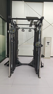 Rack de Squat Semi-Cage Professionnel à Charge par Plaques pour Musculation et Entraînement Multifonctionnel – Équipement de Gymnastique - Product Image 4