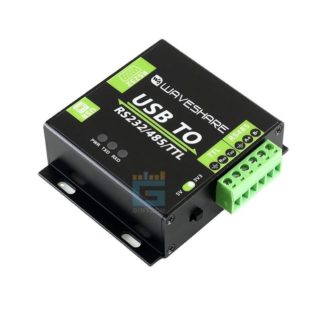 USB to RS232/485/TTL Industrial Grade Converter FT232RL/CH343G Isolation 3.3V/5V Level Conversion for Windows 10/8/7/XP