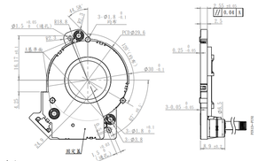 DC tự động lấy nét Iris khẩu độ máy ảnh mô-đun - Product Image 4