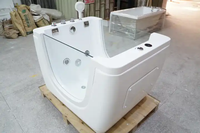 Baignoire bébé en acrylique Baignoire bébé autoportante Babay Spa avec baignoire de massage à température pour Babay