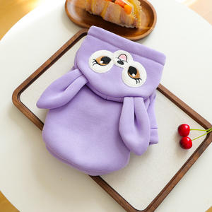 Baju hewan peliharaan musim gugur dan musim dingin, baju sweter kelinci Lulu, baju anjing kucing bahagia, pakaian hewan peliharaan musim gugur, desainer baru - Product Image 4