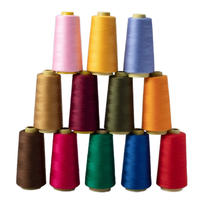 AA Grade 100% Polyester Spun Yarn Dyed Bright for Knitting with High Tenacity Eco-Friendly & Recyclable Core Spun Yarn