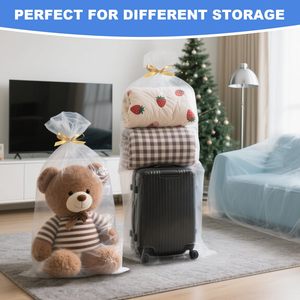 ถุงบรรจุภัณฑ์ PE สำหรับอุตสาหกรรม ขนาดใหญ่ หนา ทนทาน กันความชื้น กันฝุ่น ผลิตจาก LDPE HDPE แบบใส ขายส่ง - Product Image 5
