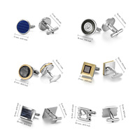 Boutons de manchette classiques pour chemise de banquet d'affaires, motif échiquier français en cuivre, plaqués or, personnalisables