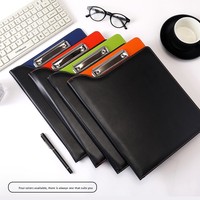 Carpeta de Cuero Multifuncional A4 para Negocios, con Cierre Magnético, Organizador de Contratos de Oficina, Portadocumentos para Firmar