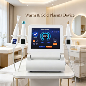 10.4 Inch Touch Screen 9 in 1 Hot And Cold Plasma Machine Triple Handles For Deep Clean Skin CE Certified Factory Direct - Product Image 1