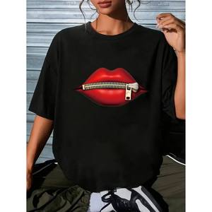 T-shirt Sportiva Personalizzata da Donna con Stampa Gesù è la <span class=keywords><strong>Ragione</strong></span>, Girocollo, Design con Lettere, Vestibilità Regolare - Product Image 4