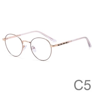 Struttura in metallo occhiali da vista montatura ultima montatura alta qualità elegante design da donna montature per occhiali da vista - Product Image 5