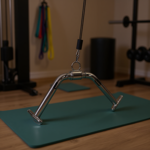 Barra de tracción para tríceps Hb Sport de 39 cm con mango de 19 cm para equipo de gimnasio en casa - Product Image 2
