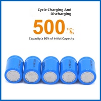 Baterai Lithium-Ion 14210 380 mAh 37V Sel Silinder Isi Ulang untuk Penggunaan Elektronik Konsumen Suhu Operasi -10C 60C