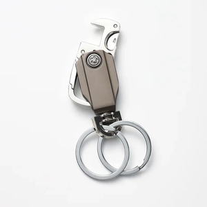 Porte-clés personnalisé en métal anti-stress pour hommes, porte-clés multifonctionnel pour <span class=keywords><strong>voiture</strong></span>, chaînes personnalisées, porte-clés haut de gamme, cadeau pratique - Product Image 5