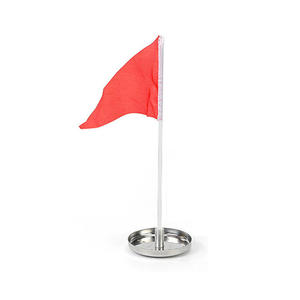 Coupe de putting de golf professionnelle en acier inoxydable - Cible d'entraînement peu profonde avec mini-drapeau pour l'entraînement des jeunes élites en studio - Product Image 2