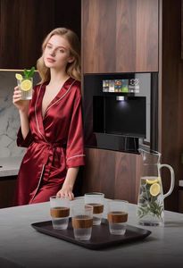 Distributeur d'eau intelligent en acier inoxydable avec contrôle de température chaud/froid pour cuisine, usage domestique, extérieur et hôtelier, avec distributeur intégré - Product Image 4