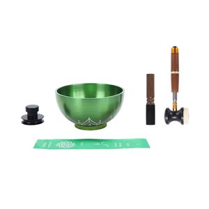 Bol chantant miniature coloré Schumann série C5, sculpté à la main, en alliage de neuf métaux, pour le soulagement du stress et la guérison, portable, vente chaude - Product Image 3