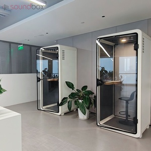 Soundbox Inc 전화 부스 판매 대회 사무실 부스 포드 개인 공간 작업 방음 부스 - Product Image 1