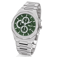 Reloj Cronógrafo de Lujo para Hombre BOMAXE 2022, Marca de Alta Gama con Esfera Personalizable de 40 mm, Estilo Ejecutivo, Ancho de Correa de 20 mm