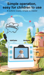 Caméra à impression instantanée sans encre appareil photo pour tout-petits jouets 1080P enfants caméra imprimable Selfie vidéo cadeau d'<span class=keywords><strong>anniversaire</strong></span> pour filles garçons - Product Image 3
