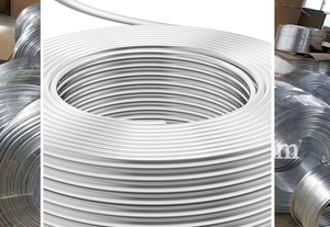 <span class=keywords><strong>Tube</strong></span> enroulé en aluminium sur mesure OEM multi-spécifications en gros pour pièces de condenseur et d'évaporateur de réfrigérateur et de congélateur - Product Image 5